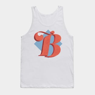 Letter B Monogram Tank Top